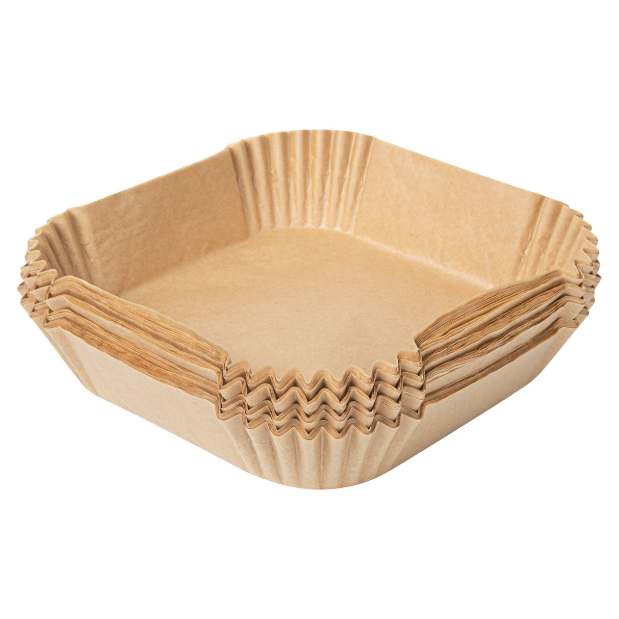 Liners, Air Fryer, Pastry Tek 6.25 x 6.25 x 1.75 Inch, Silicone-Coated Paper, Unbleached, Square,100 - 1 EACH
