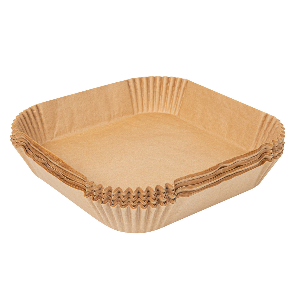 Liners, Air Fryer, Pastry Tek 8 x 8 x 1.75 Inch, Silicone-Coated Paper, Unbleached, Square,100 - 1 EACH
