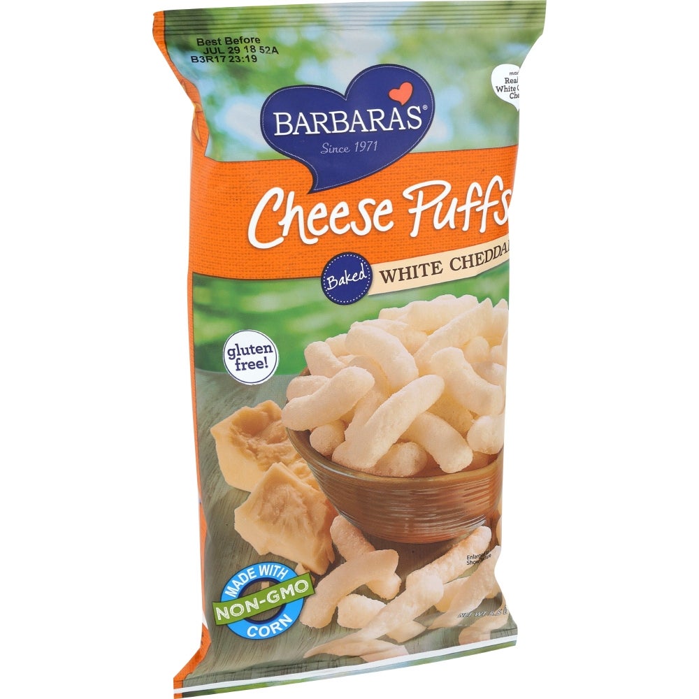 Puffs, Cheese, White Cheddar,12 - 5.5 OUNCE