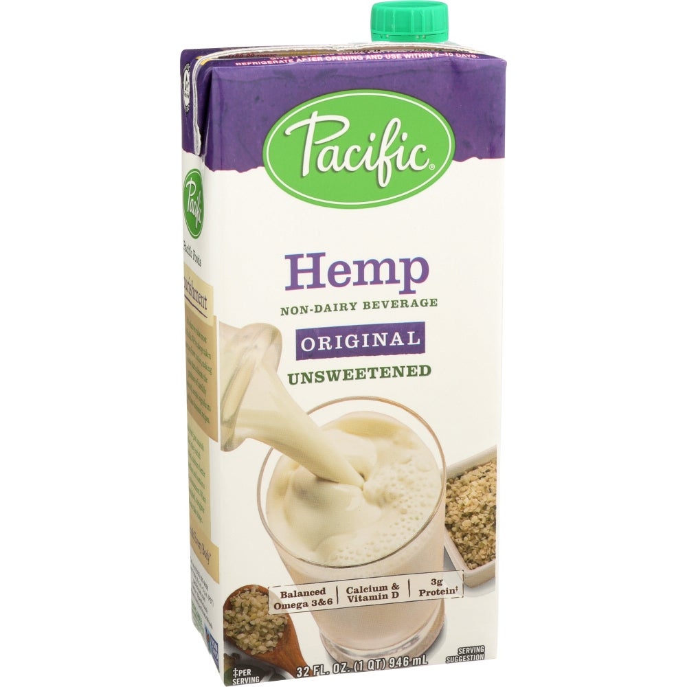 Beverage, Hemp, Original Unsweetened,12 - 32 FLUID