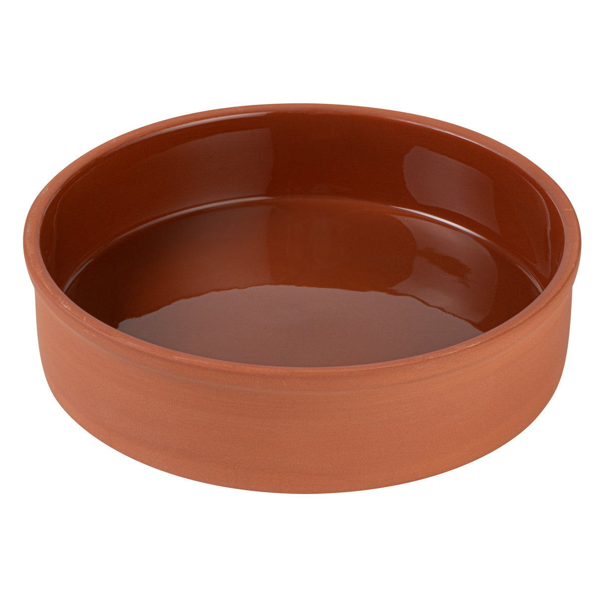 Bowls, Cazuela, Terra Tek 51 Ounce, Terracotta, Brown Glazed Interior, 9 x 9 x 2.25 Inch, Oven-Safe,2 - 5 COUNT