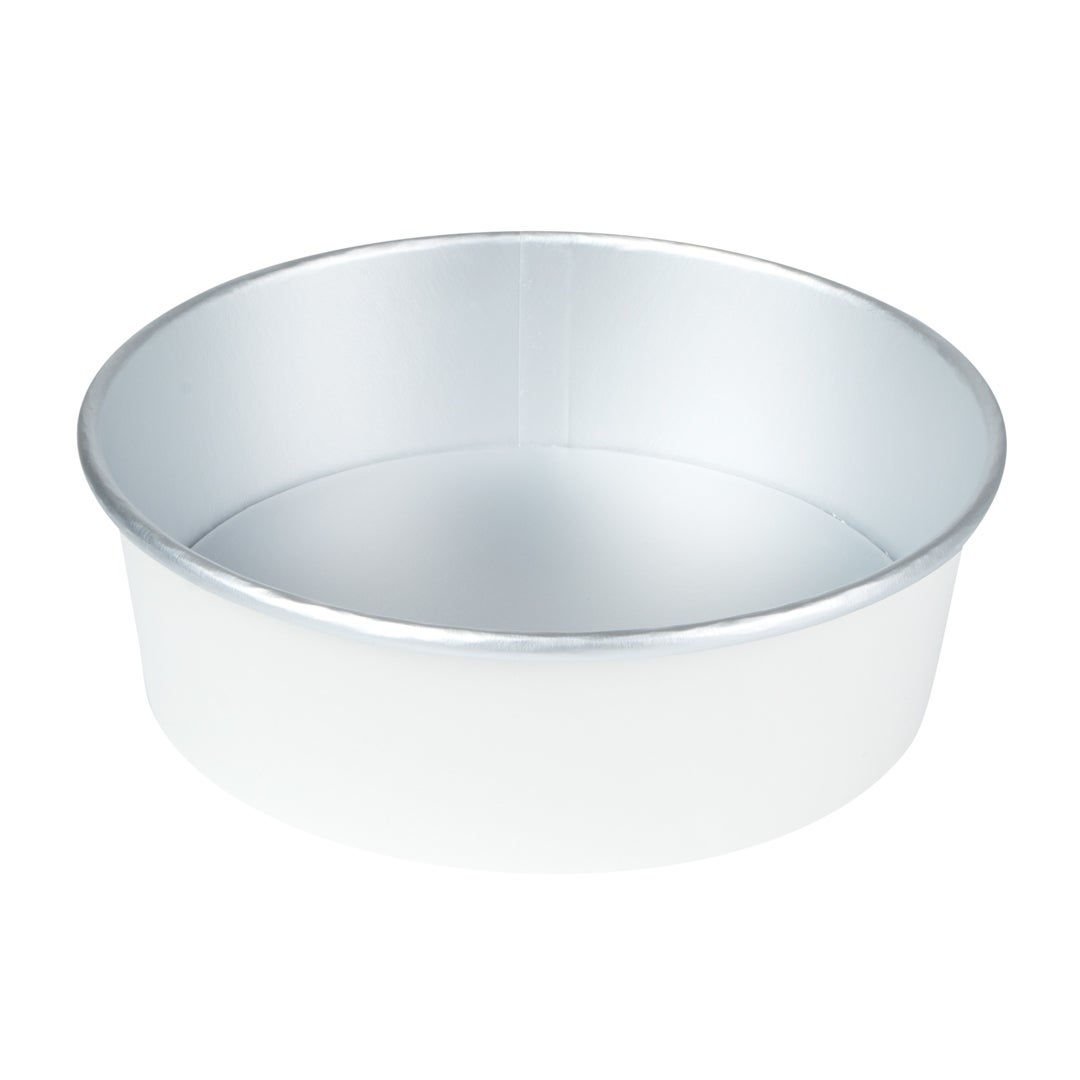 Containers, Take-Out, Foil Lux 17 Ounce, Paper, White, 6 x 6 x 1.75 Inch,50 - 1 EACH