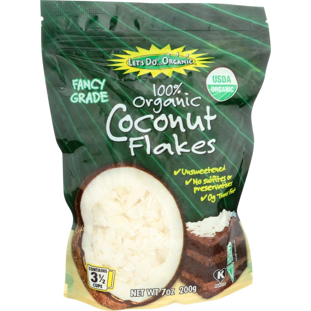 Coconut Flakes, Unsweetened,12 - 7 OUNCE