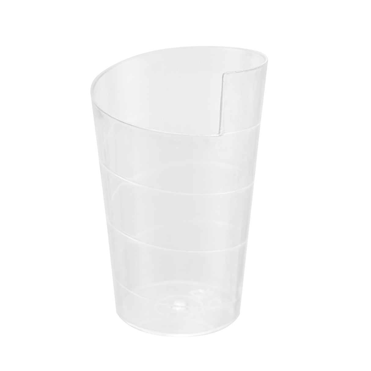Cups, Mini Serve 2 Ounce, Plastic, Clear, 1.75 x 1.75 x 2.75 Inch, Spiral,4 - 25 COUNT