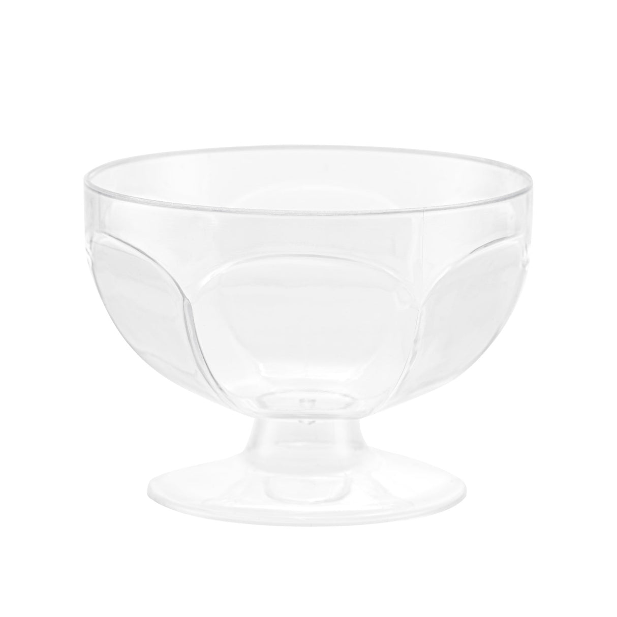 Bowls, Mini Serve 3 Ounce, Plastic, Clear, 3 x 3 x 2.25 Inch, Footed,4 - 25 COUNT