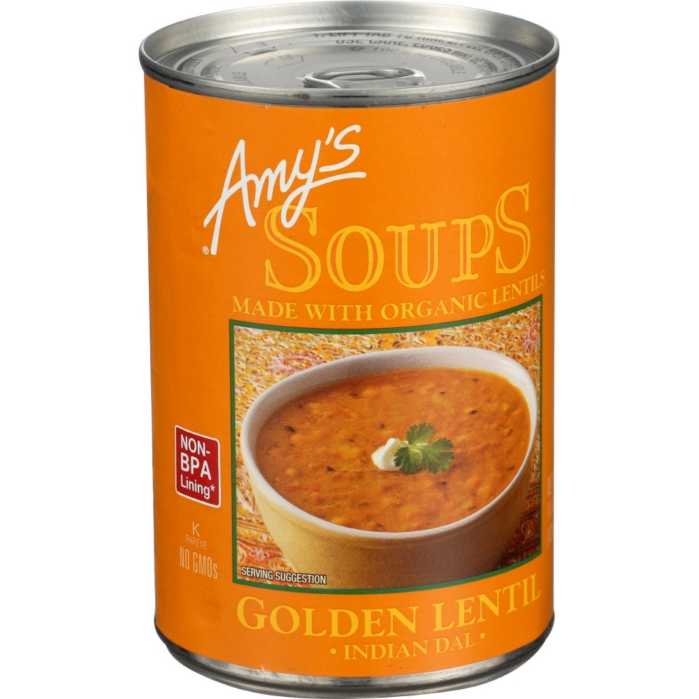 Soup, Golden Lentil, Organic, Canned,12 - 14.4 OUNCE