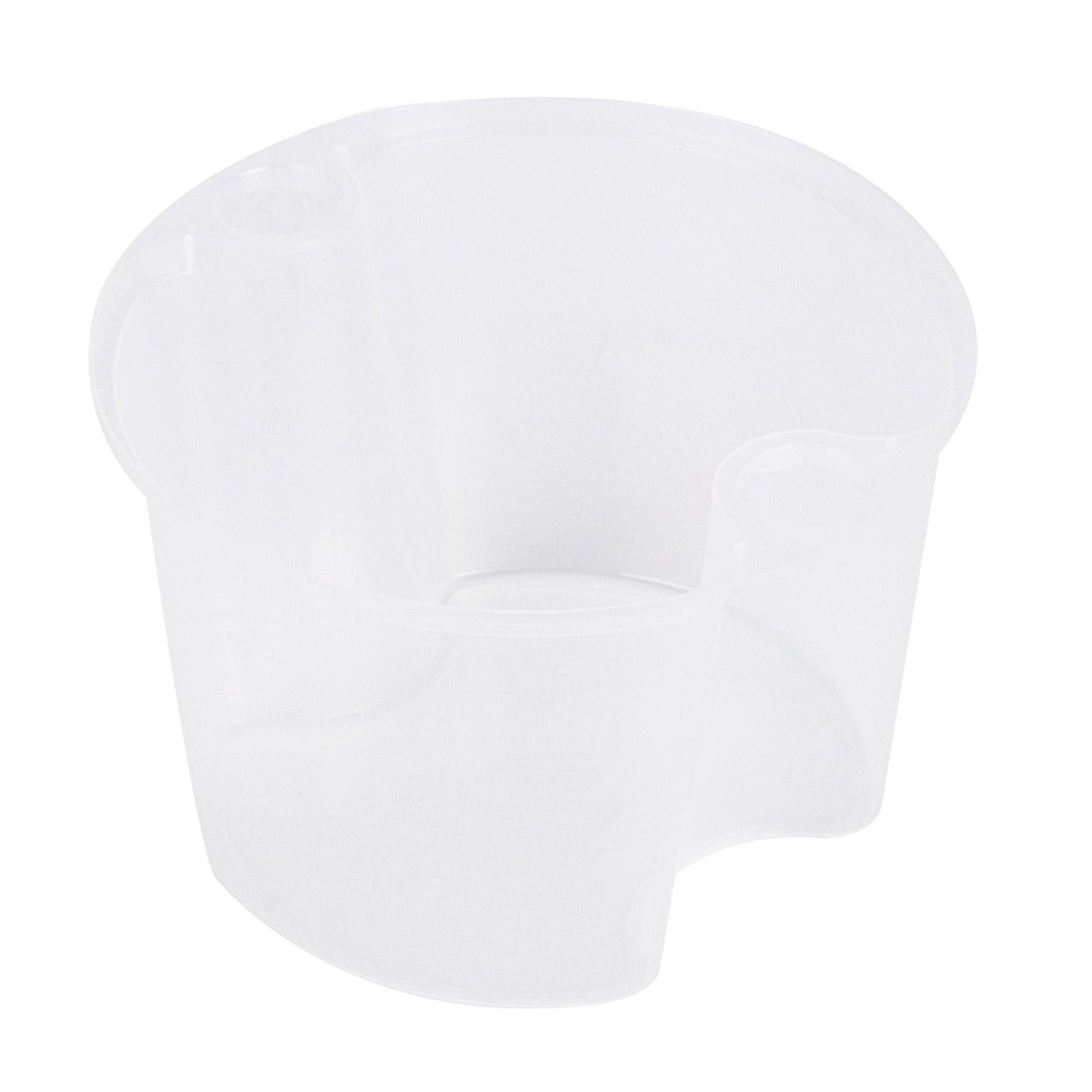 Inserts, Asporto 20 Ounce, Microwavable Plastic, Clear, for 32/40/48 Soup Containers, Round,50 - 1 EACH