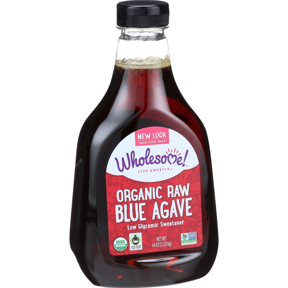 Beverage Syrup, Agave, Blue, Raw,6 - 44 FLUID