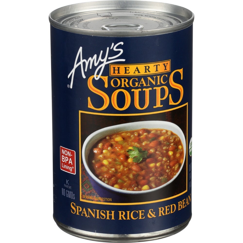 Soup, Spanish Rice & Red Bean, Organic, Canned,12 - 14.7 OUNCE