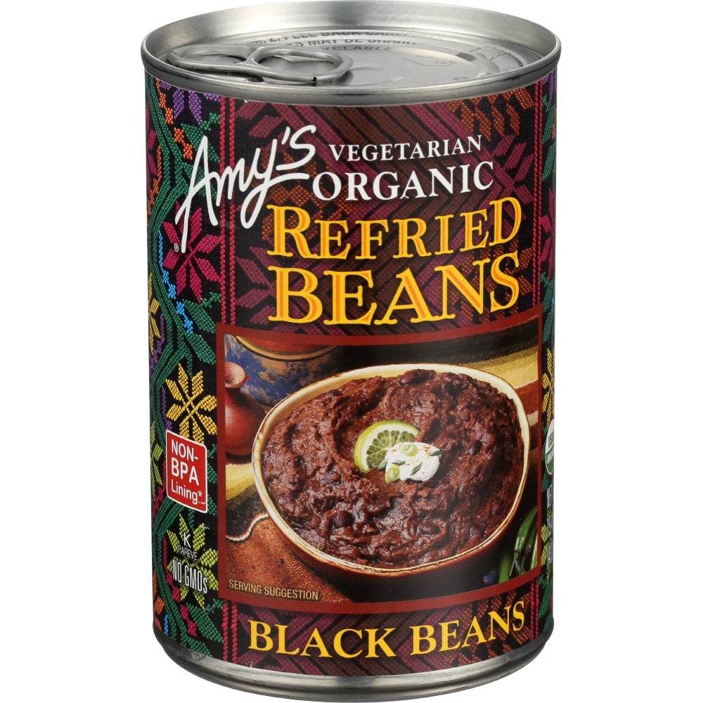 Black Beans, Refried,12 - 15.4 OUNCE