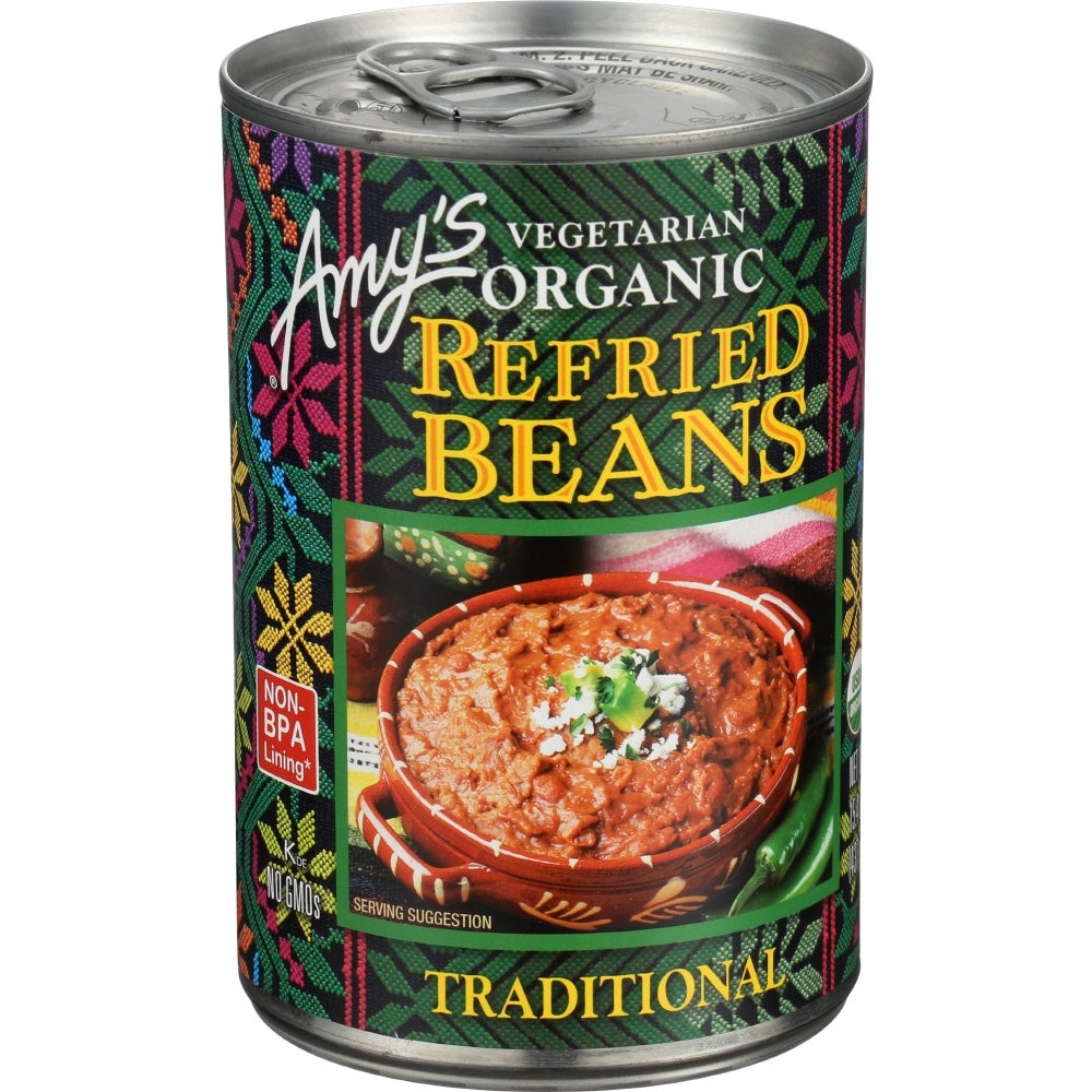 Beans, Refried, Traditional,12 - 15.4 OUNCE