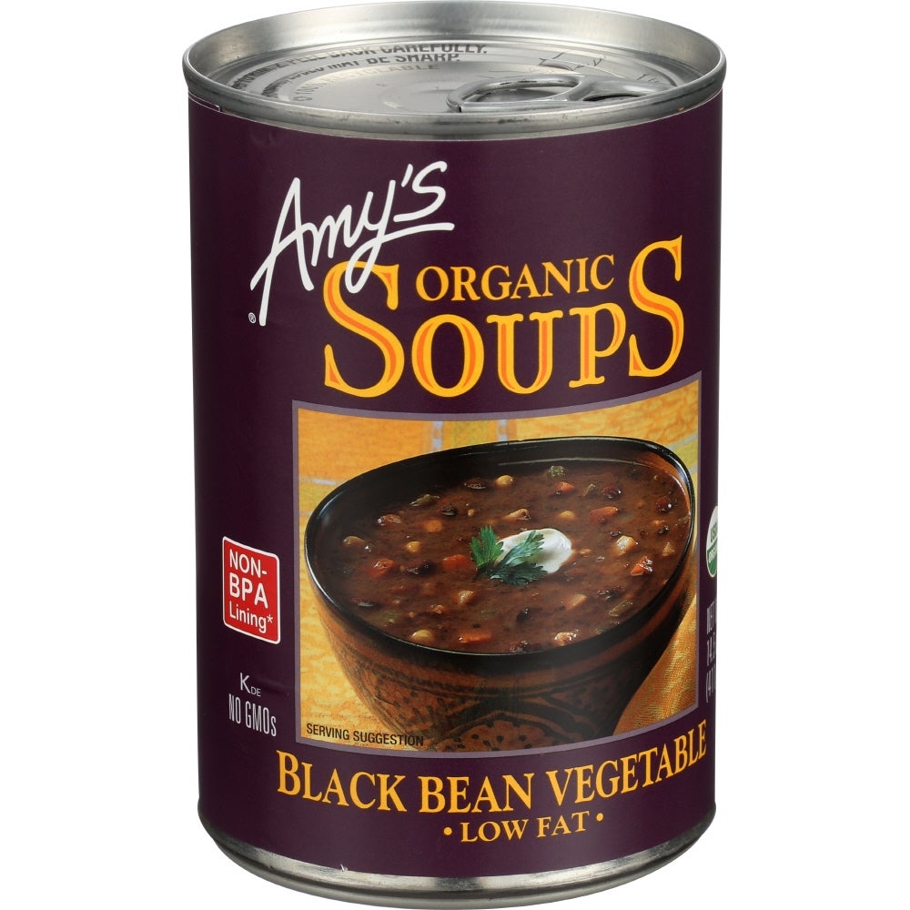 Soup, Black Bean Vegetable,12 - 14.5 OUNCE