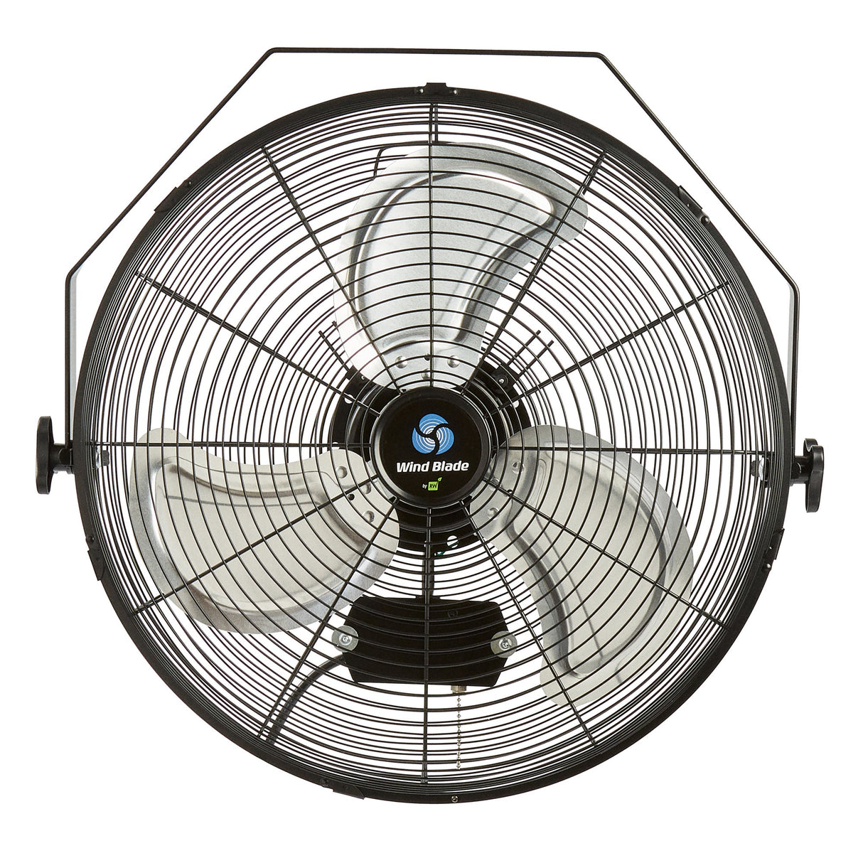 Fan, Wall-Mount, Wind Blade, 3-Speed Industrial, 18 Inch, Tilt Head,1 - 1 EACH
