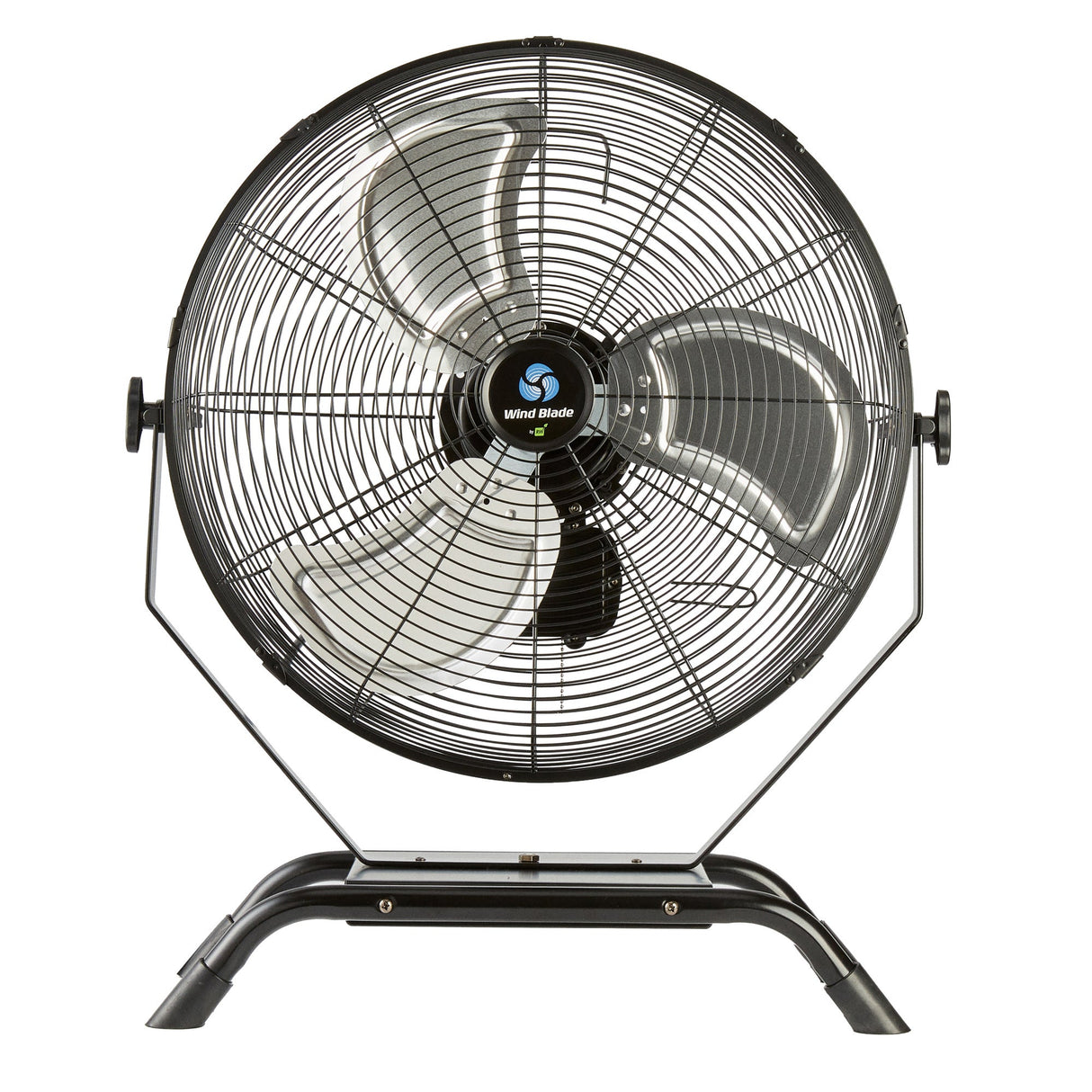 Fan, Floor & Wall-Mount, Wind Blade, 3-Speed Industrial, 20 Inch, Tilt Head,1 - 1 EACH