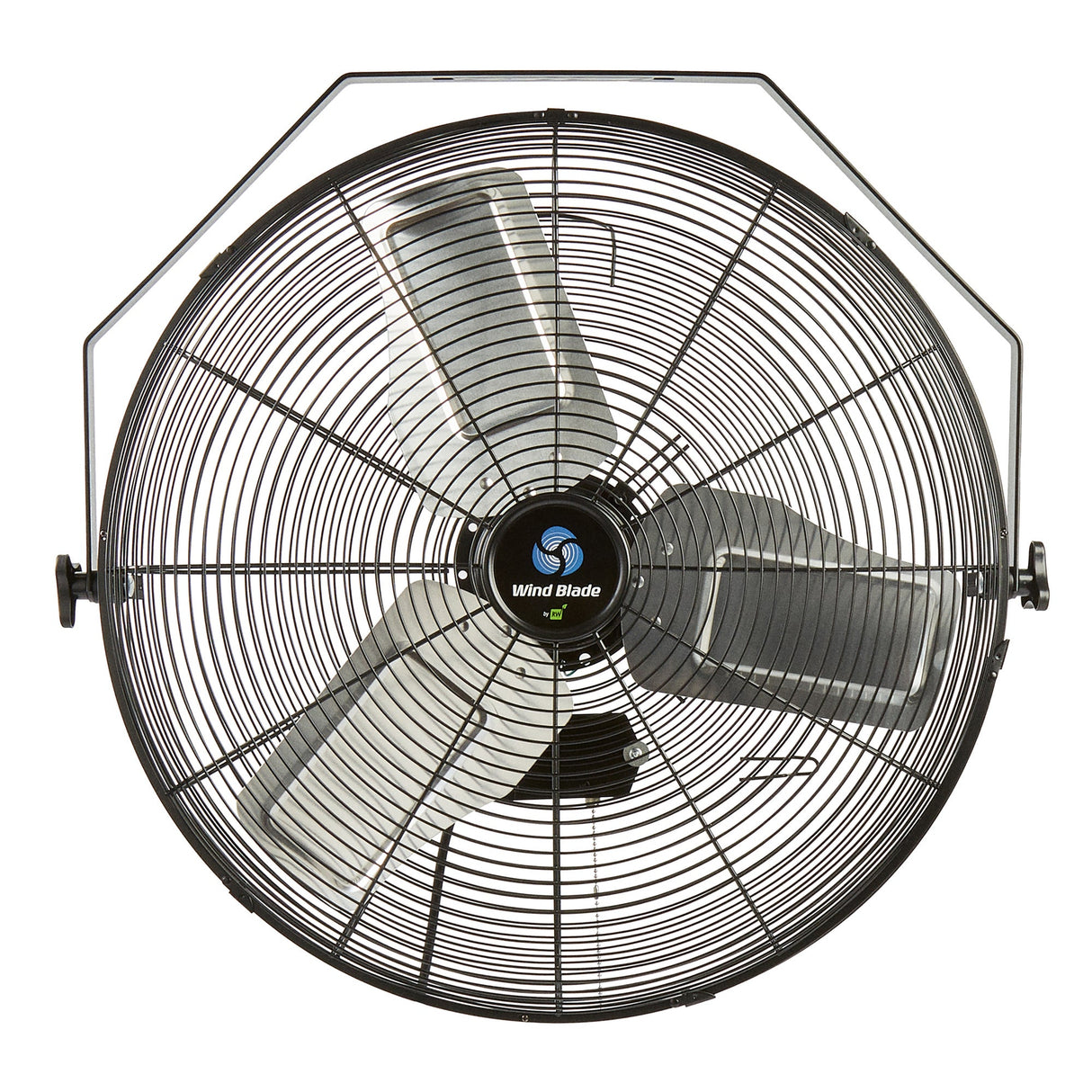 Fan, Wall-Mount, Wind Blade, 3-Speed Industrial, 24 Inch, Tilt Head,1 - 1 EACH