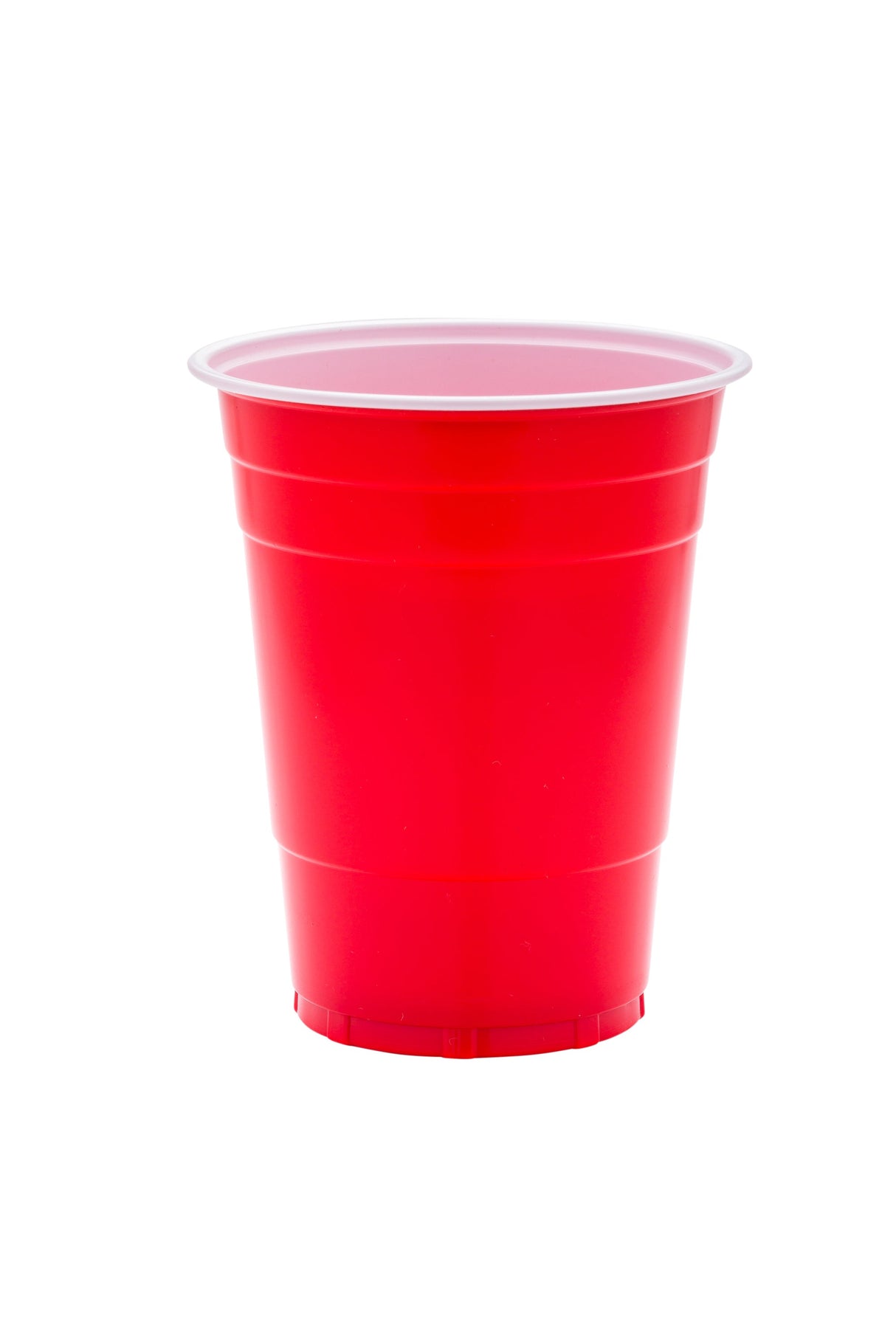 Cups, Party, RW Base 16 Ounce, Plastic, Red, 3.75 x 3.75 x 4.75 Inch,20 - 25 COUNT