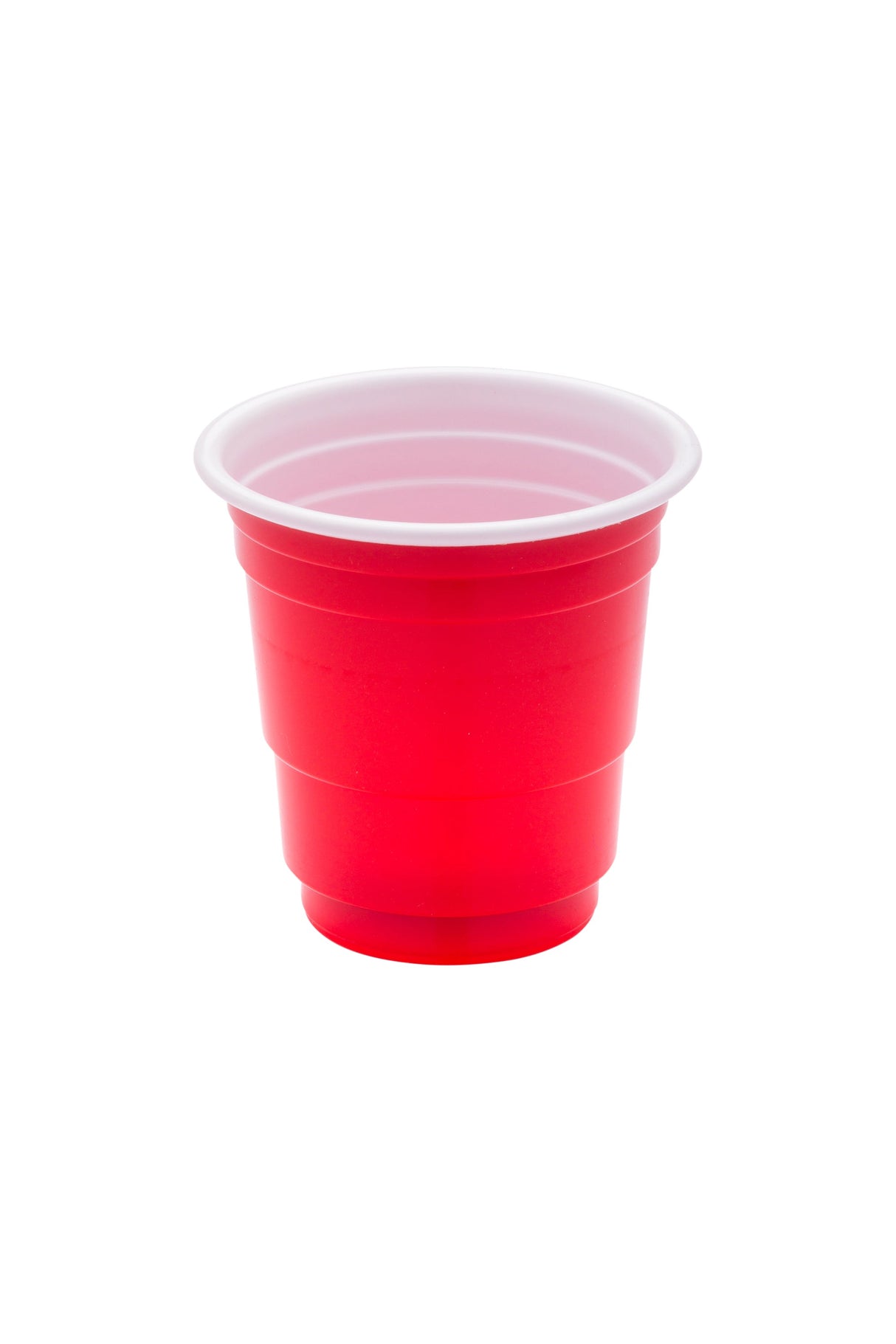 Cups, Party, RW Base 2 Ounce, Plastic, Red, 2 x 2 x 2 Inch,20 - 25 COUNT