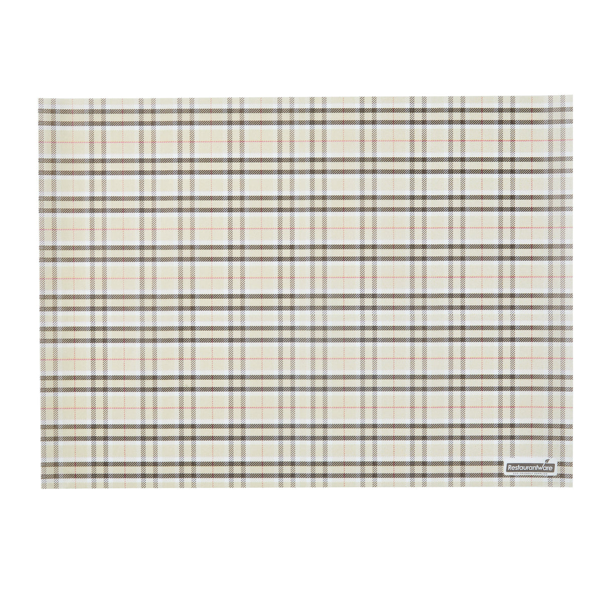 Food Wrap & Basket Liners, RW Base 15 x 11 Inch, Greaseproof Paper, Plaid,10 - 200 COUNT