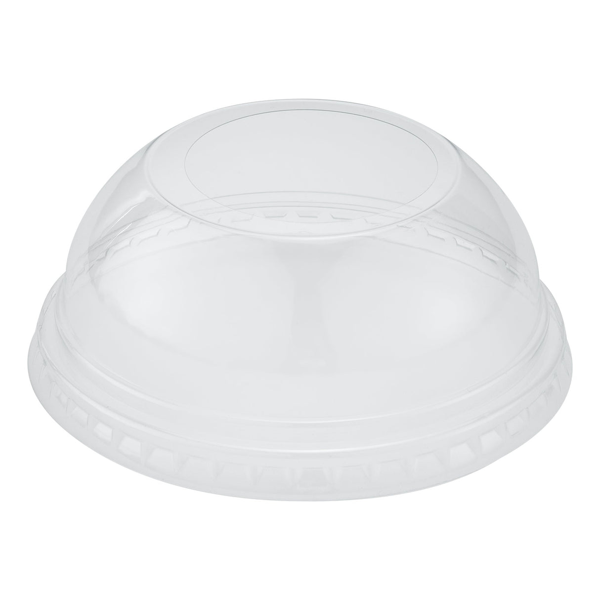 Lids, Dome, RW Base, Plastic, Clear, 3.75 x 3.75 x 1.50 Inch, for Plastic Dessert Cup, Round, Contains Hole,10 - 50 COUNT