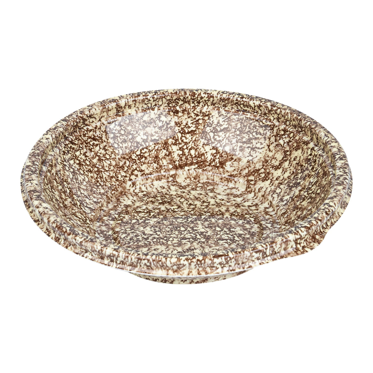 Bowls, Asian-Style, Bento Tek 10 Ounce, Microwavable Plastic, Brown & White, 6.75 x 6.75 x 1.50 Inch,4 - 100 COUNT