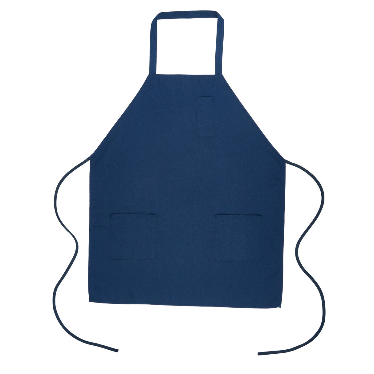 Aprons, Bib, RW Base 3-Pocket, Blue, 32.50 x 27.50 Inch,100 - 1 EACH