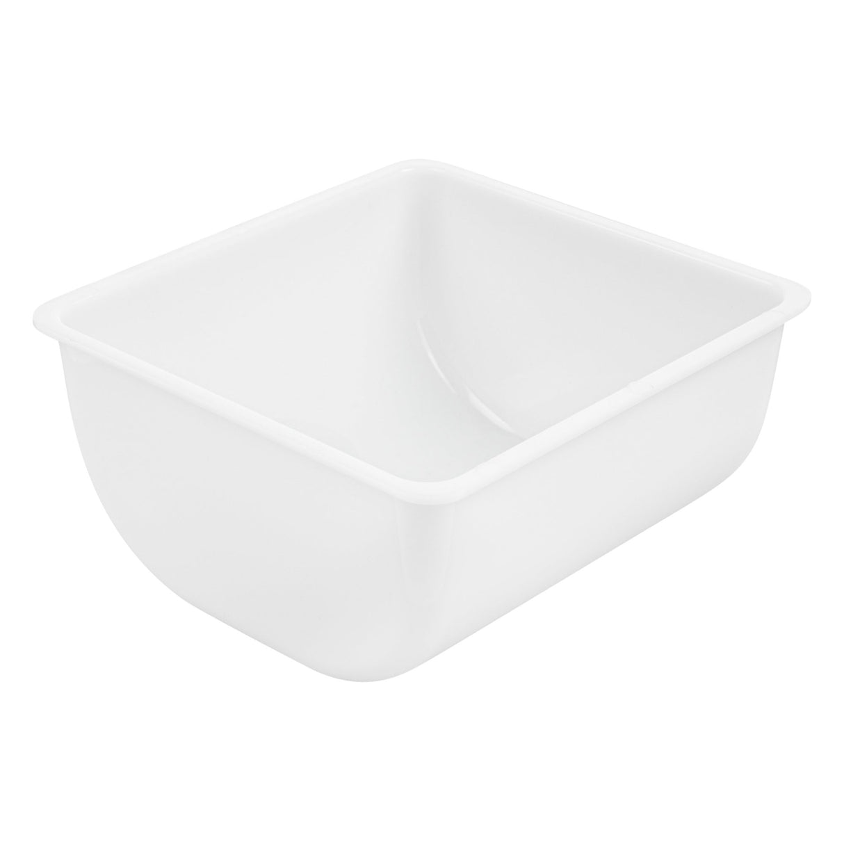 Inserts, Bar Lux 1 Quart, White, Plastic, for 3-Compartment Condiment Caddy,3 - 1 EACH