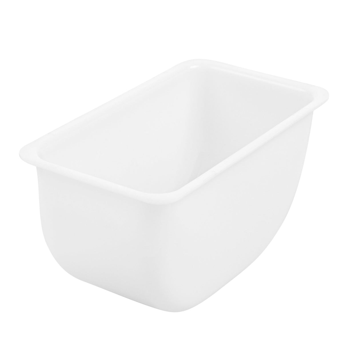 Inserts, Bar Lux 1 Pint, White, Plastic, for 6-Compartment Condiment Caddy,6 - 1 EACH