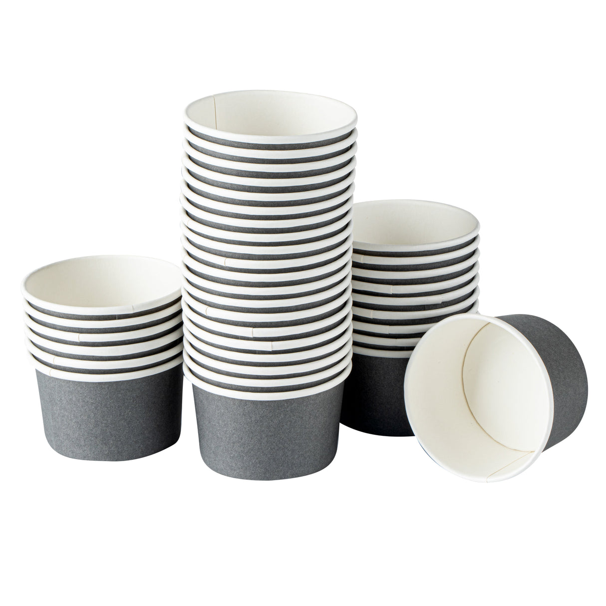 Cups, To-Go, 5 Ounce, Paper, Gray, Round,1 - 50 COUNT