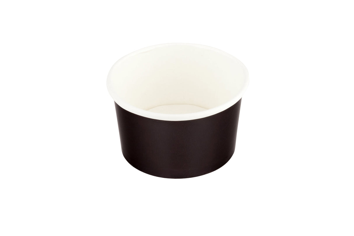 Cups, Hot & Cold, 3 Ounce Small, Paper, Coppetta Black, Round, 3 Ounce,1 - 200 COUNT