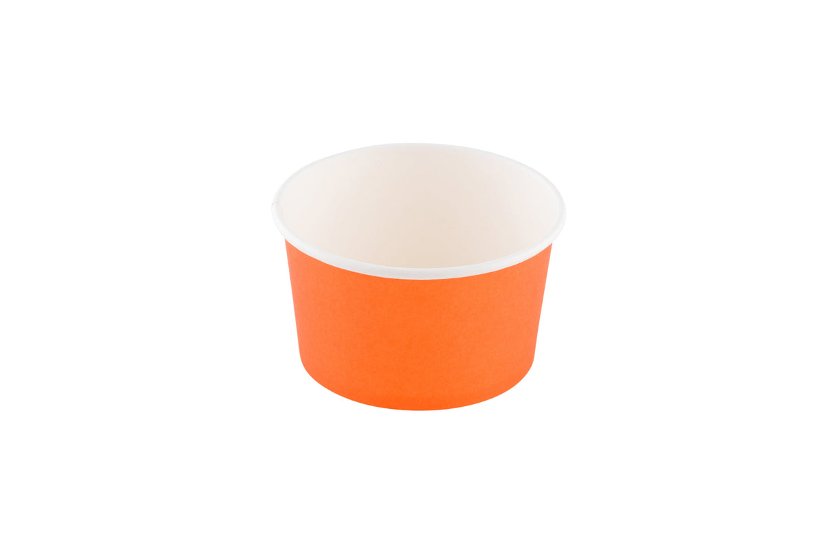 Cups, To-Go, 12 Ounce, Paper, Orange, Round,1 - 50 COUNT