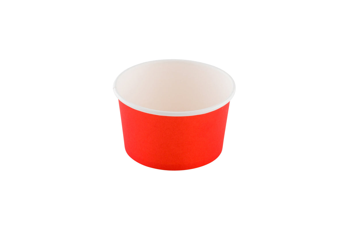 Cups, To-Go, 12 Ounce, Paper, Red, Round,1 - 50 COUNT