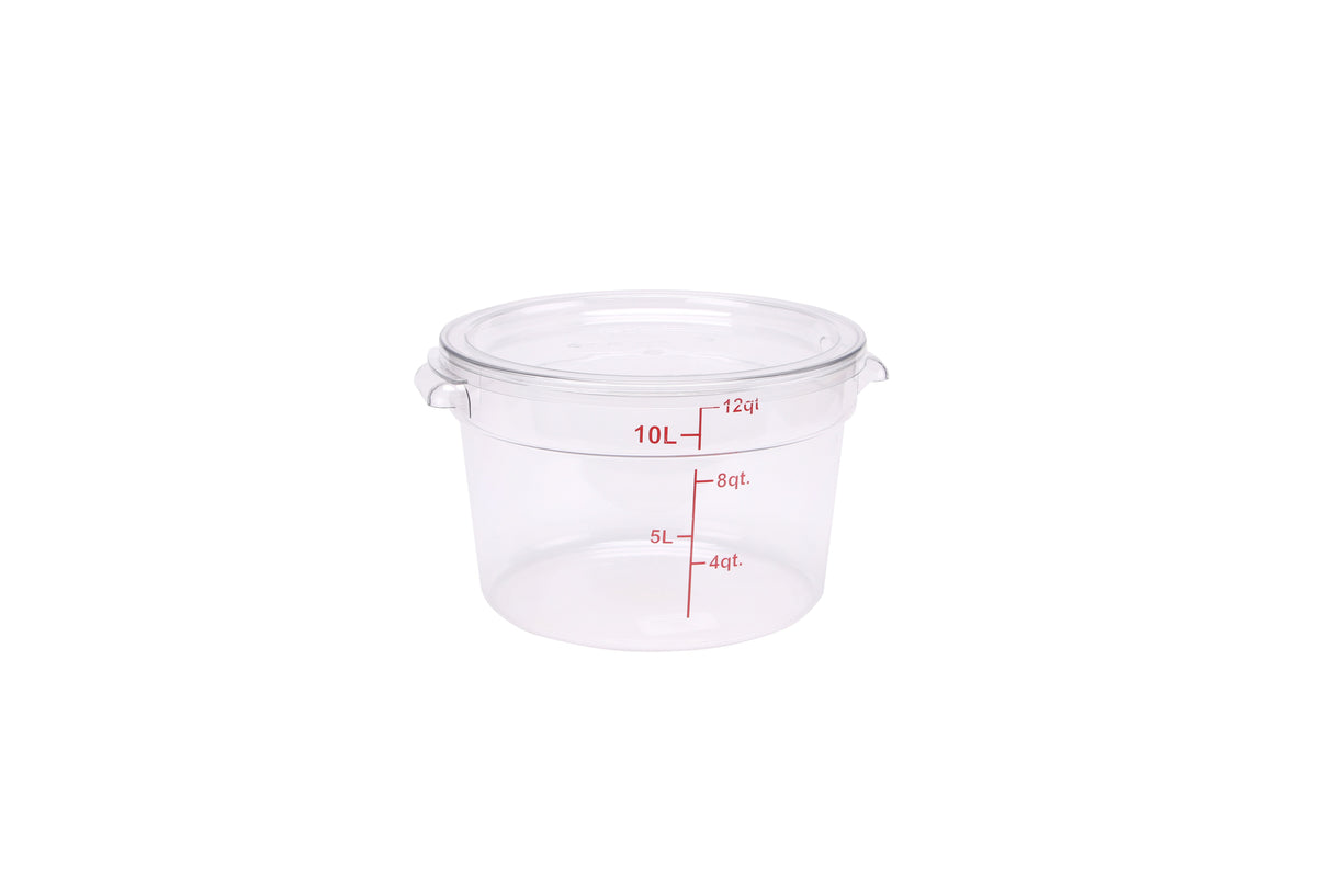 Lid, Storage, Clear, for 12/18/22 Quart Containers,1 - 1 EACH