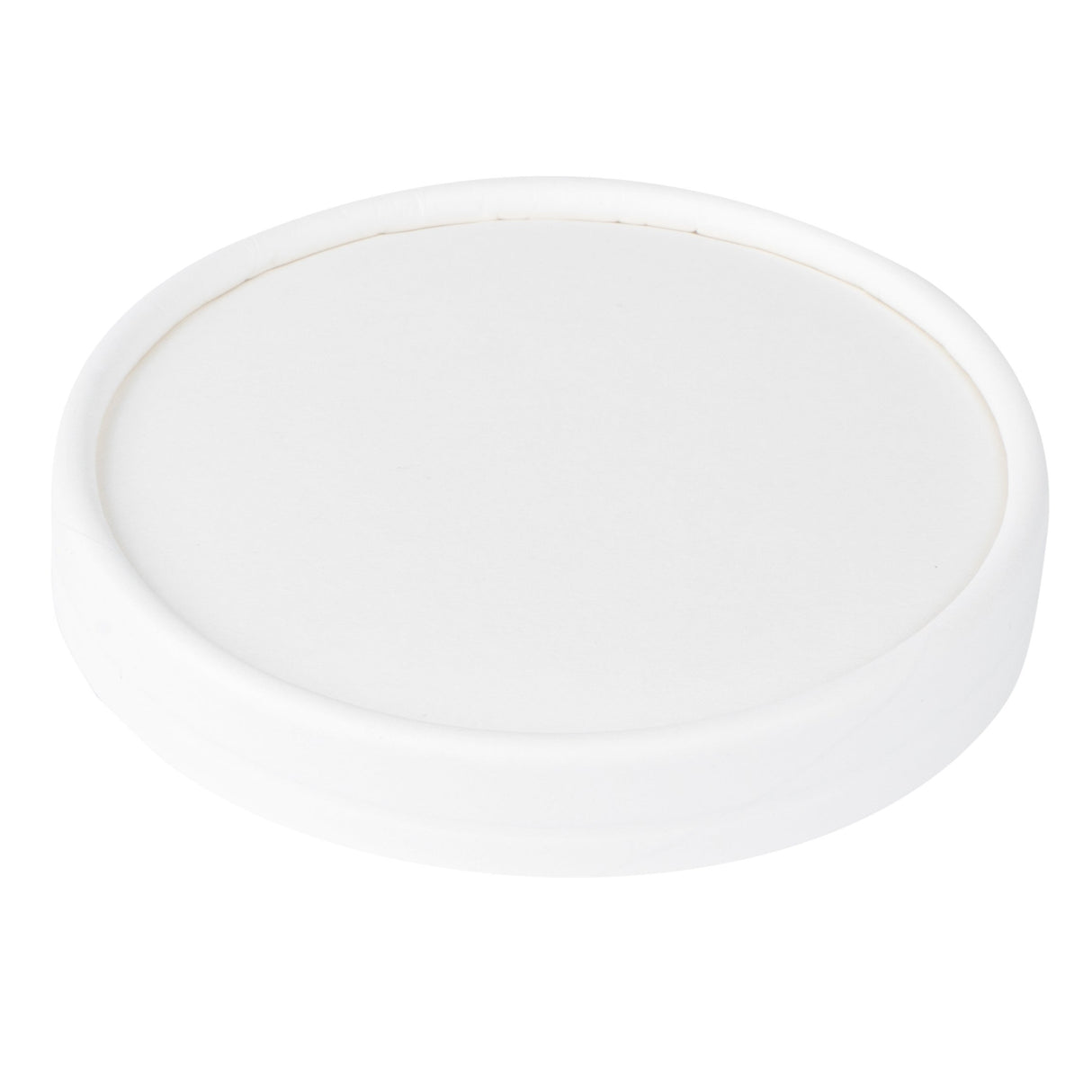 Lids, Flat, Paper, White, for 5 Ounce Cups,1 - 50 COUNT