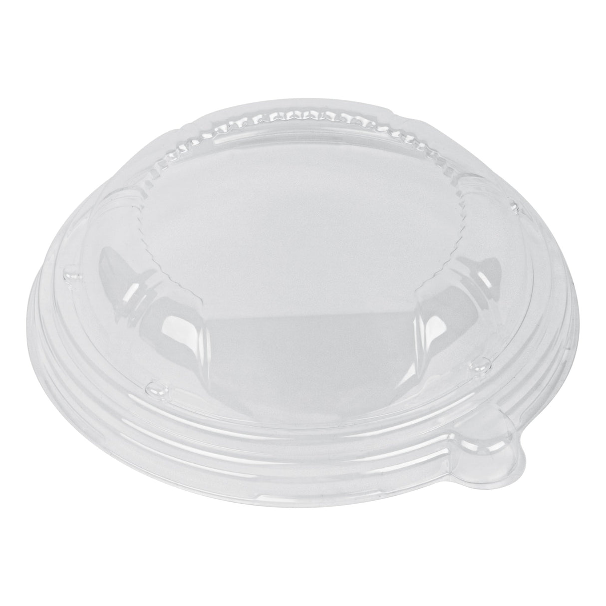 Lids, Bento Tek, Plastic, Clear, 7.25 x 7.25 x 1.75 Inch, Round, for 14 Ounce Asian-Style Bowl,100 - 1 EACH