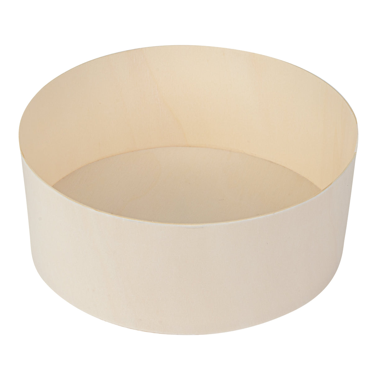 Containers, Food, 6 Inch, Poplar Wood, Natural Taipei Design, Deep Round, 6 Linear Inch,1 - 100 COUNT