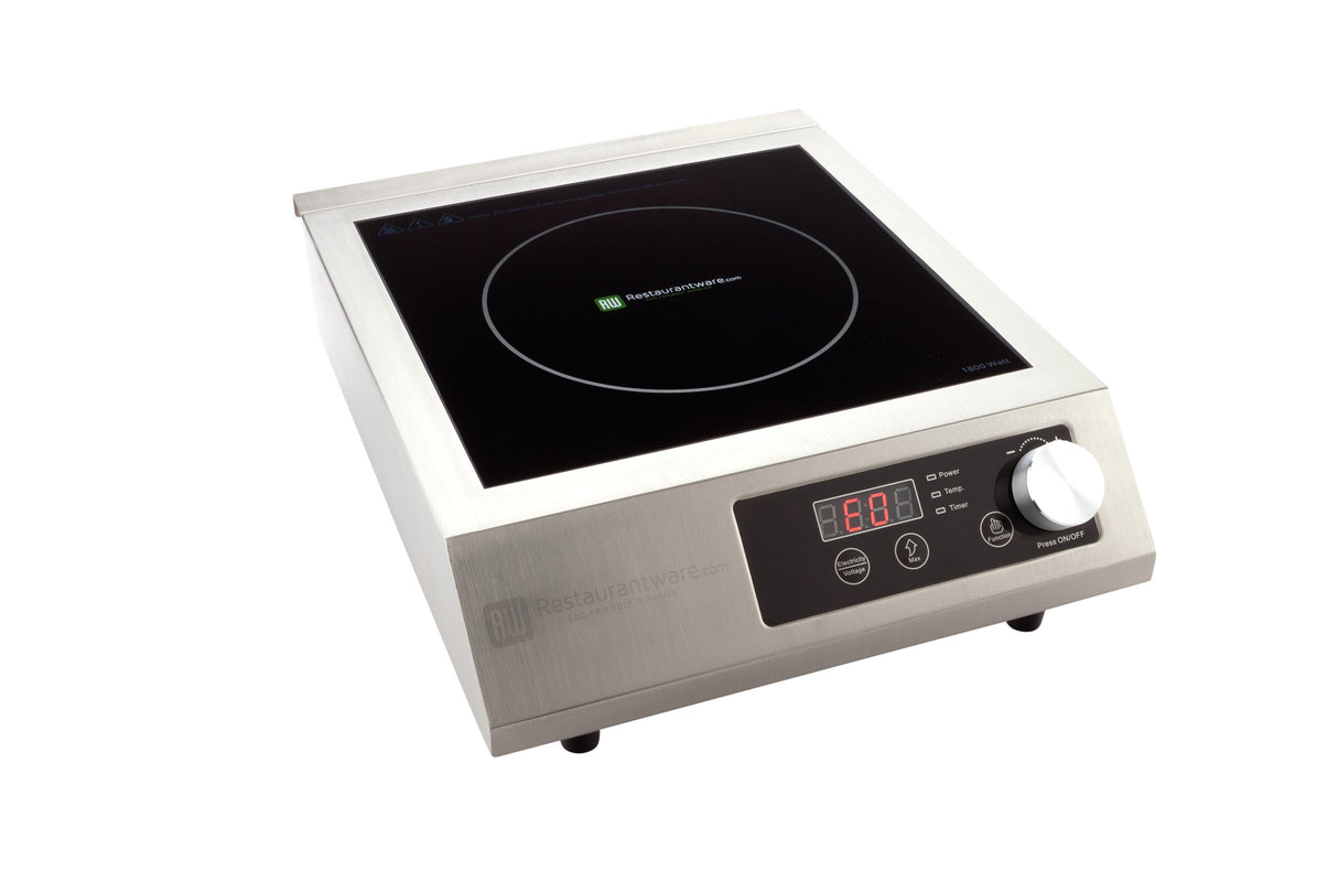 Cooktop, Induction, 18.4 x 14.6 x 5.8 Inch, Heavy-Duty, Stainless Steel & Plastic, 120 Volt,1 - 1 EACH
