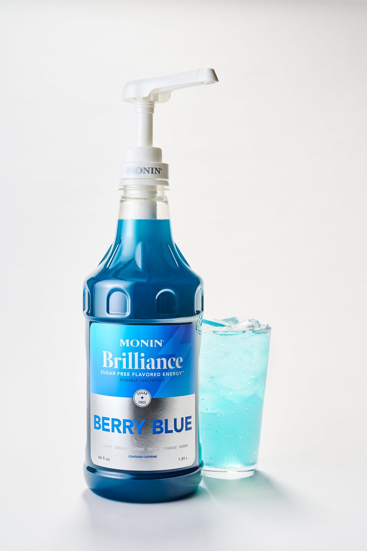 Drink Base, Brilliance Sugar-Free, contains Caffeine,4 - 64 FLUID