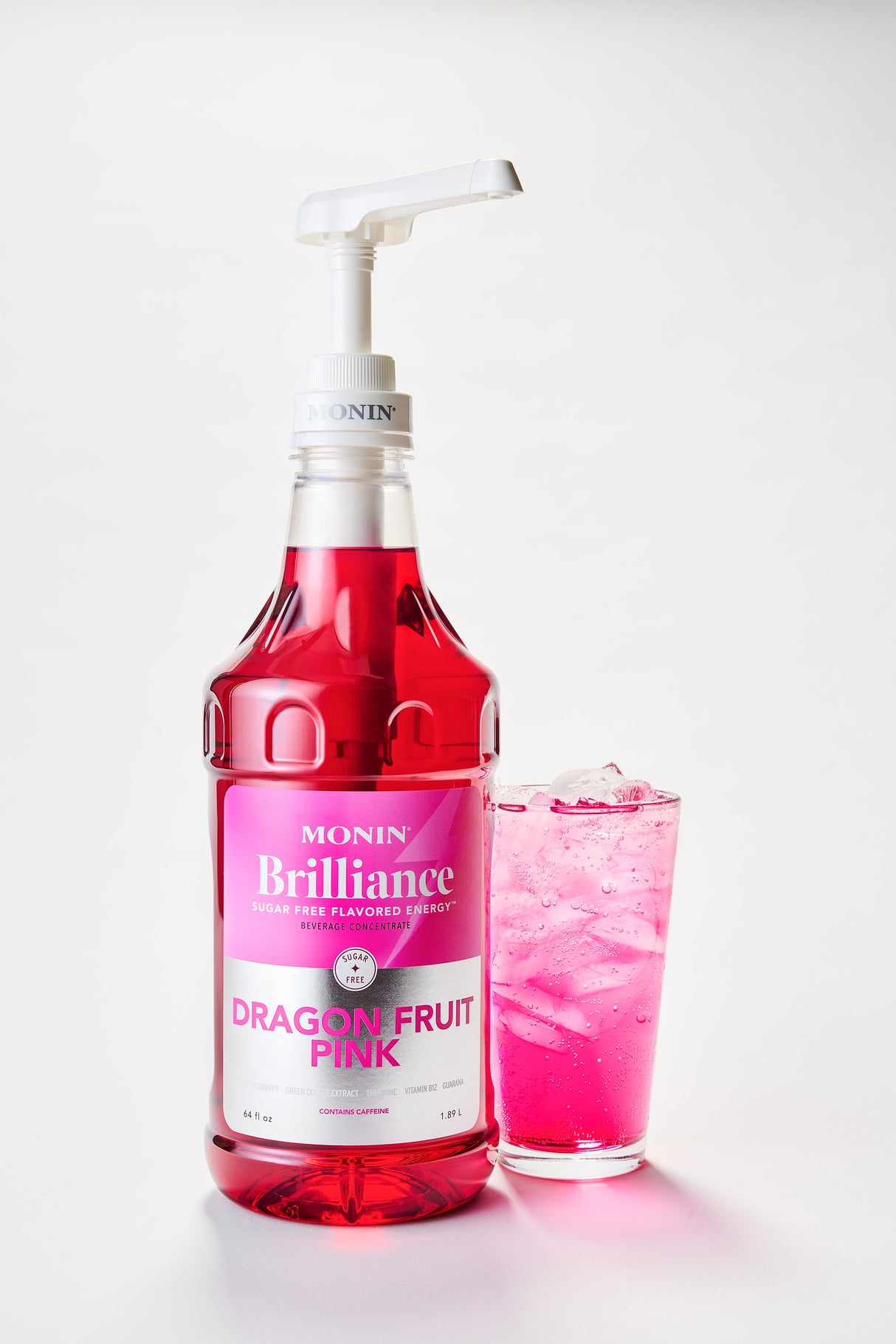 Drink Base, Brilliance Sugar-Free, contains Caffeine,4 - 64 FLUID