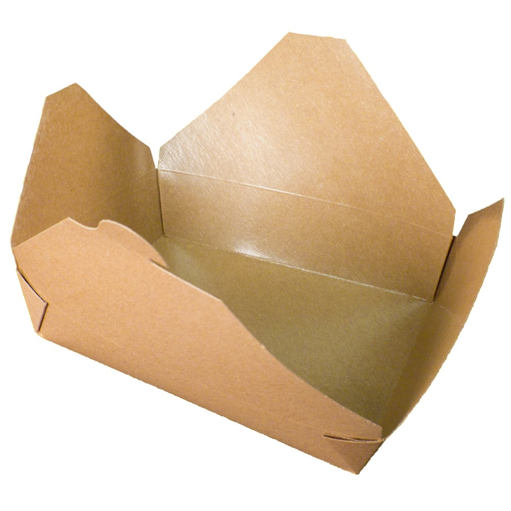 Containers, Food, #2, Paper, Kraft, Recycled,4 - 50 COUNT