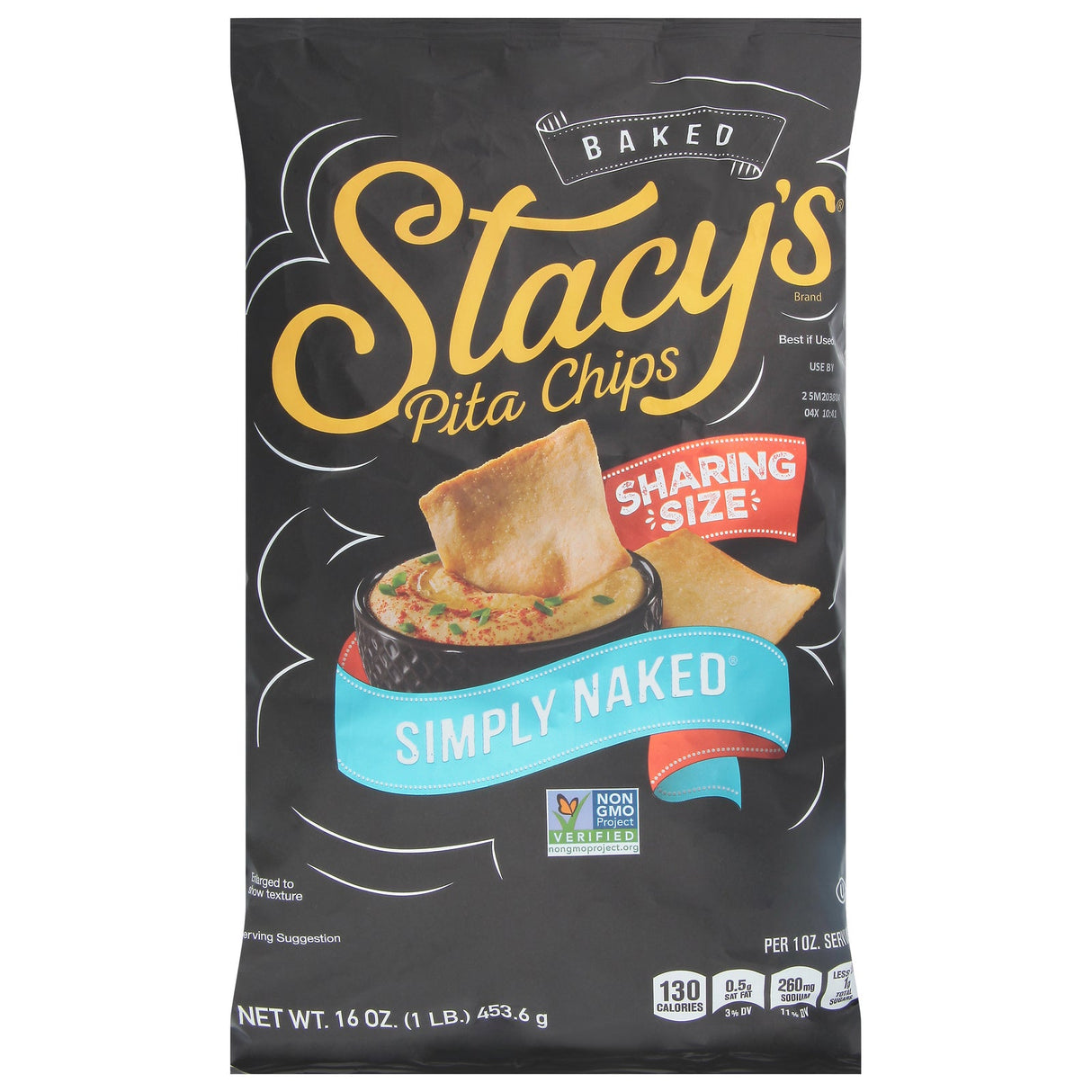 Chips, Pita, Simply Naked,6 - 16 OUNCE