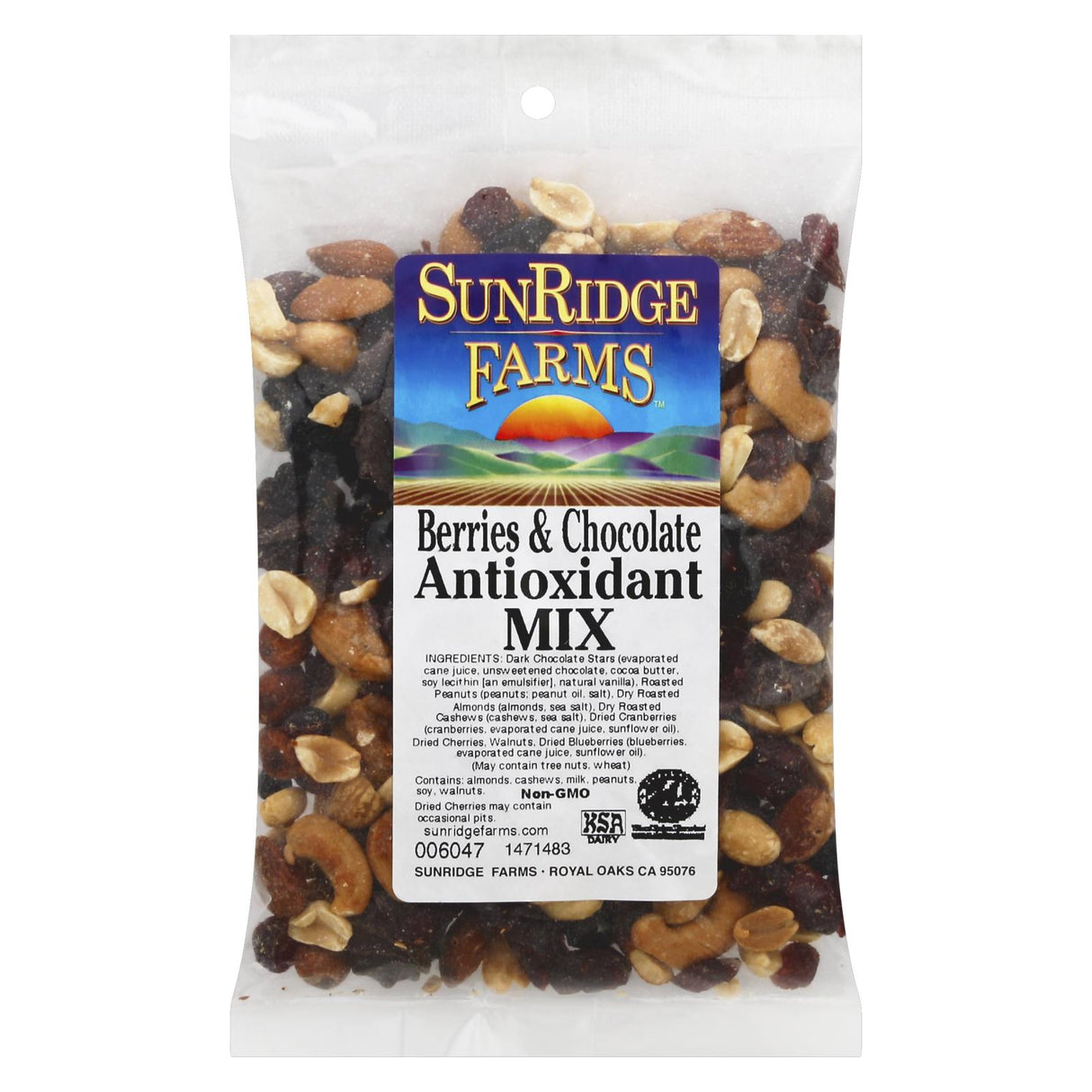 Trail Mix, Fruit/Nut/Chocolate, Antioxidant,1 - 16 POUND
