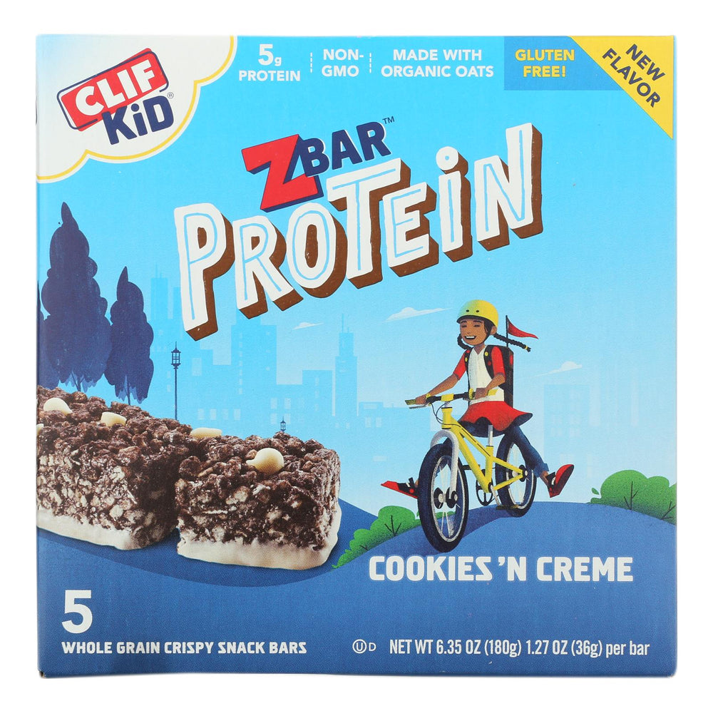 Bars, Protein, Kid Z-Bar, Cookies & Cream, 1.27 Ounce,6 - 5 COUNT
