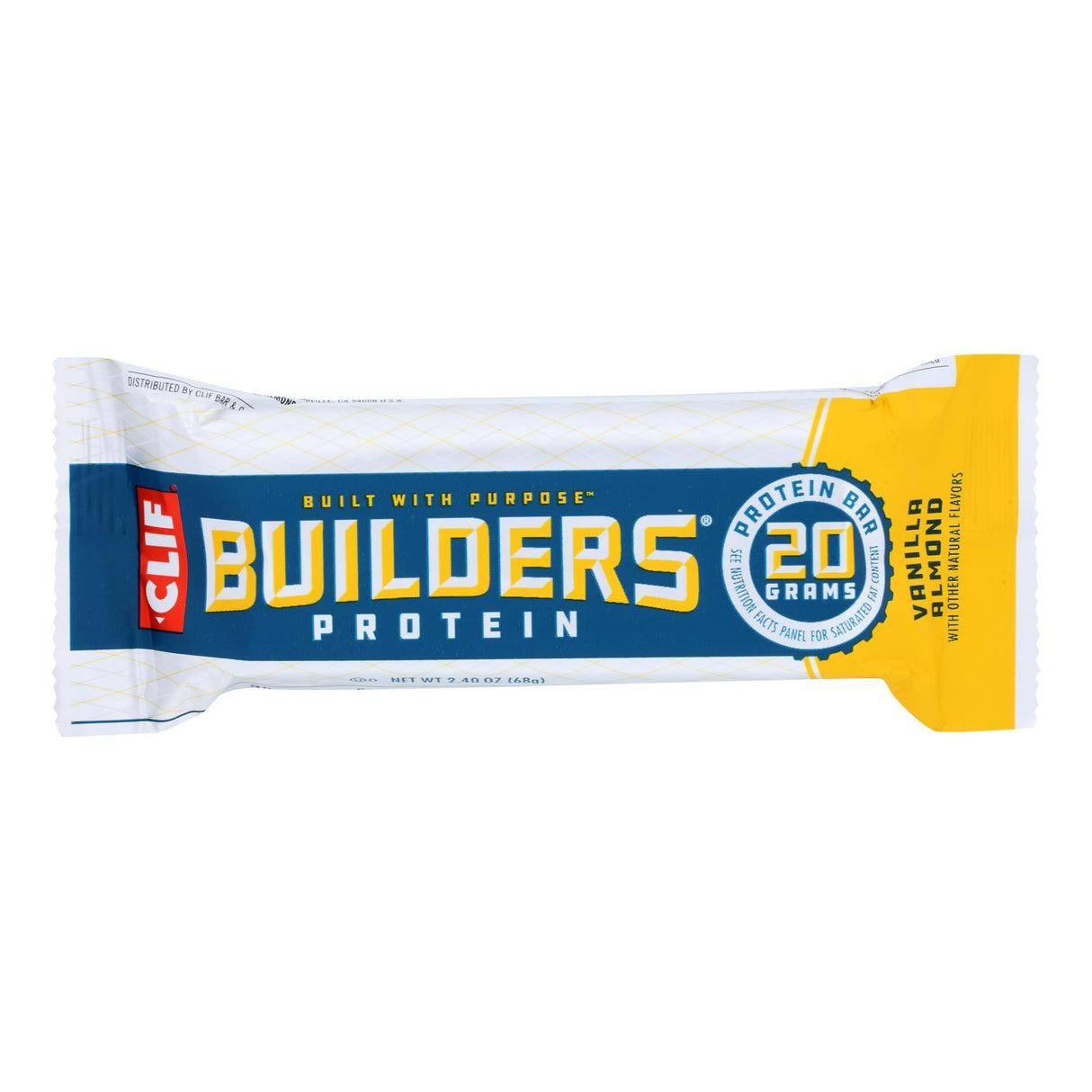Bars, Protein, Builders, Vanilla Almond,12 - 2.4 OUNCE