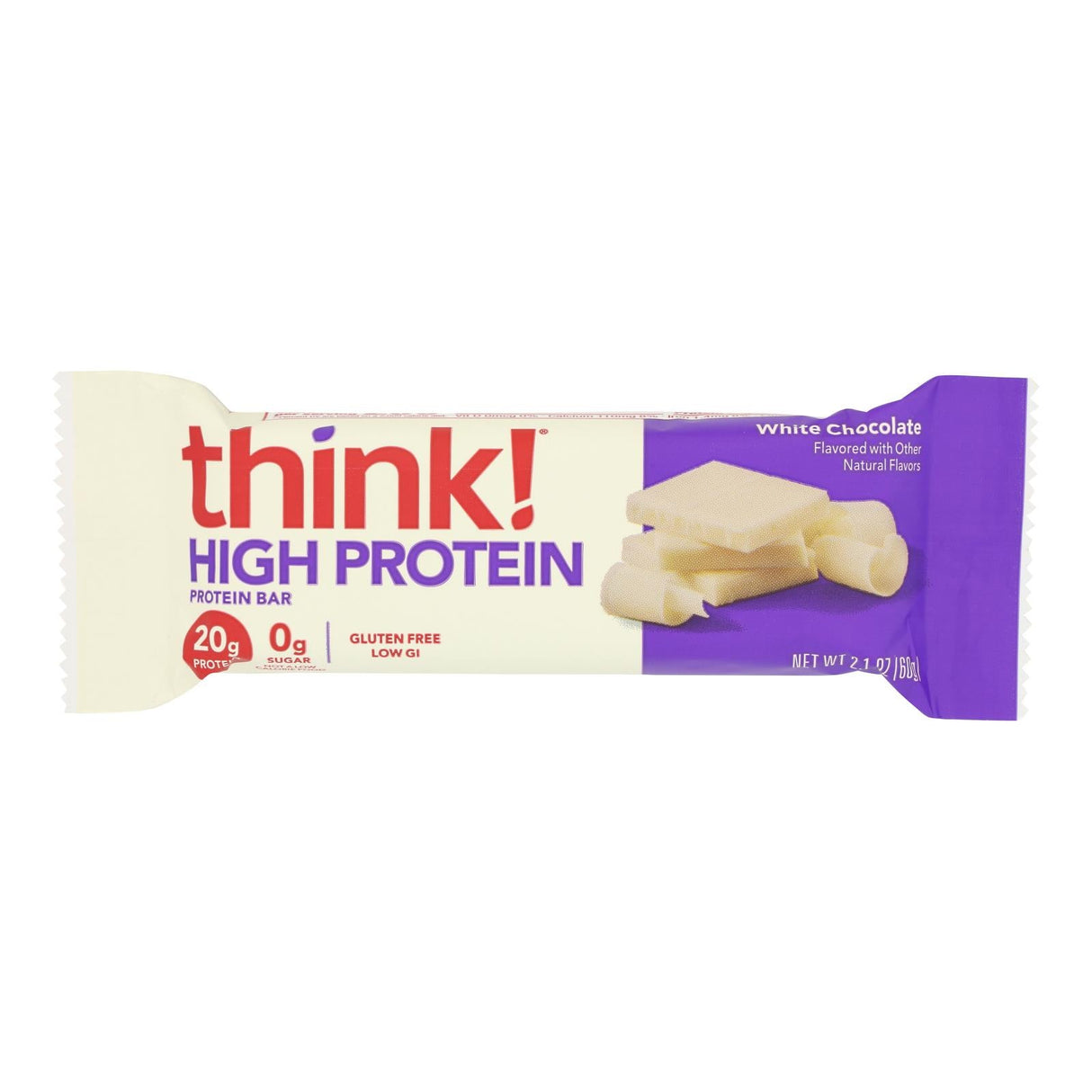 Bars, High Protein, White Chocolate,10 - 2.1 OUNCE