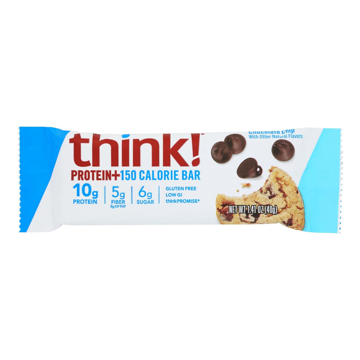 Bars, Protein, Chocolate Chip,10 - 1.41 OUNCE
