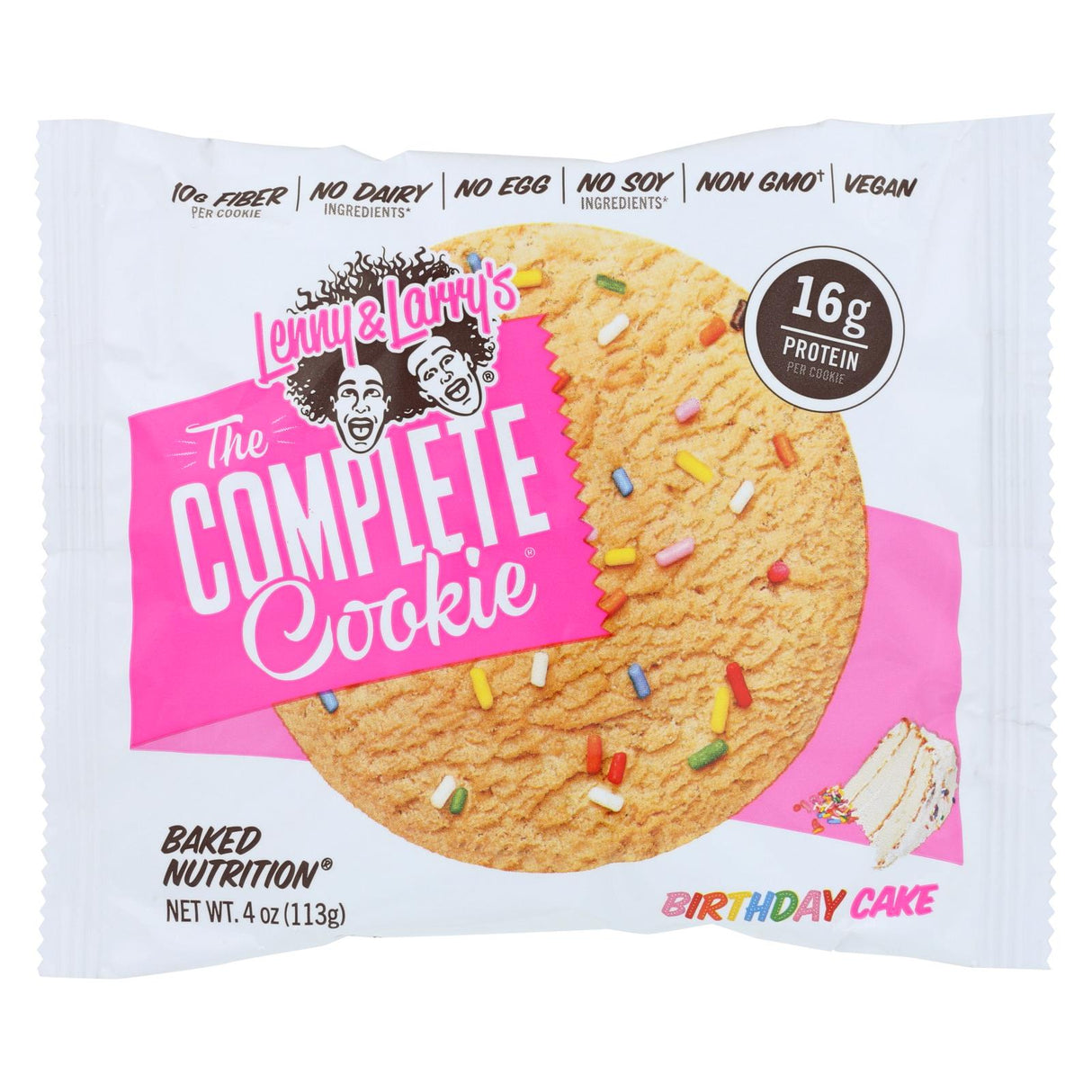 Cookies, Protein, Birthday Cake, Shelf-Stable, Single-Serve,12 - 4 OUNCE