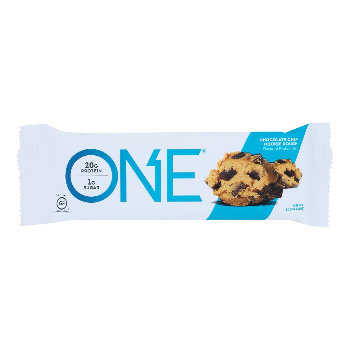 Bars, Protein, Chocolate Chip Cookie Dough,12 - 60 Gram Avg