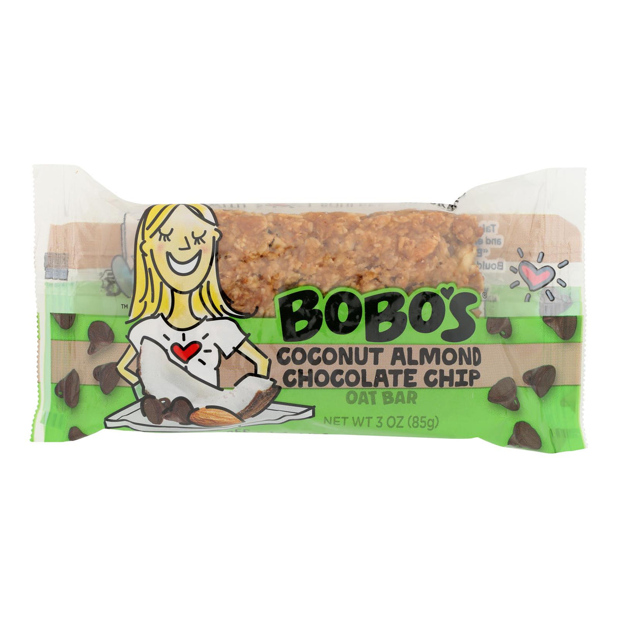 Bars, Oat, Chocolate Almond,12 - 3 OUNCE