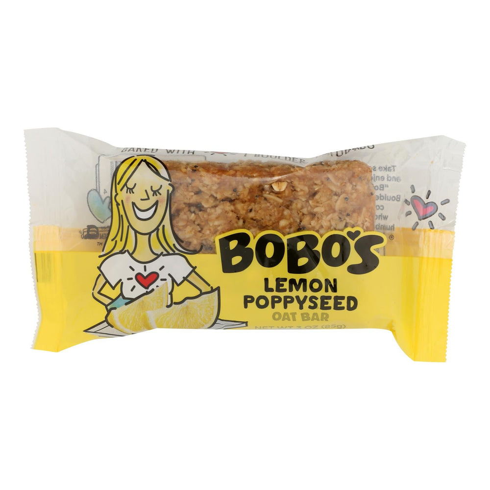 Bars, Oat, Lemon Poppyseed,12 - 3 OUNCE