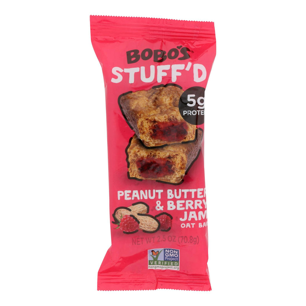 Bars, Oat, Stuff'd, Peanut Butter & Berry Jam,12 - 2.5 OUNCE